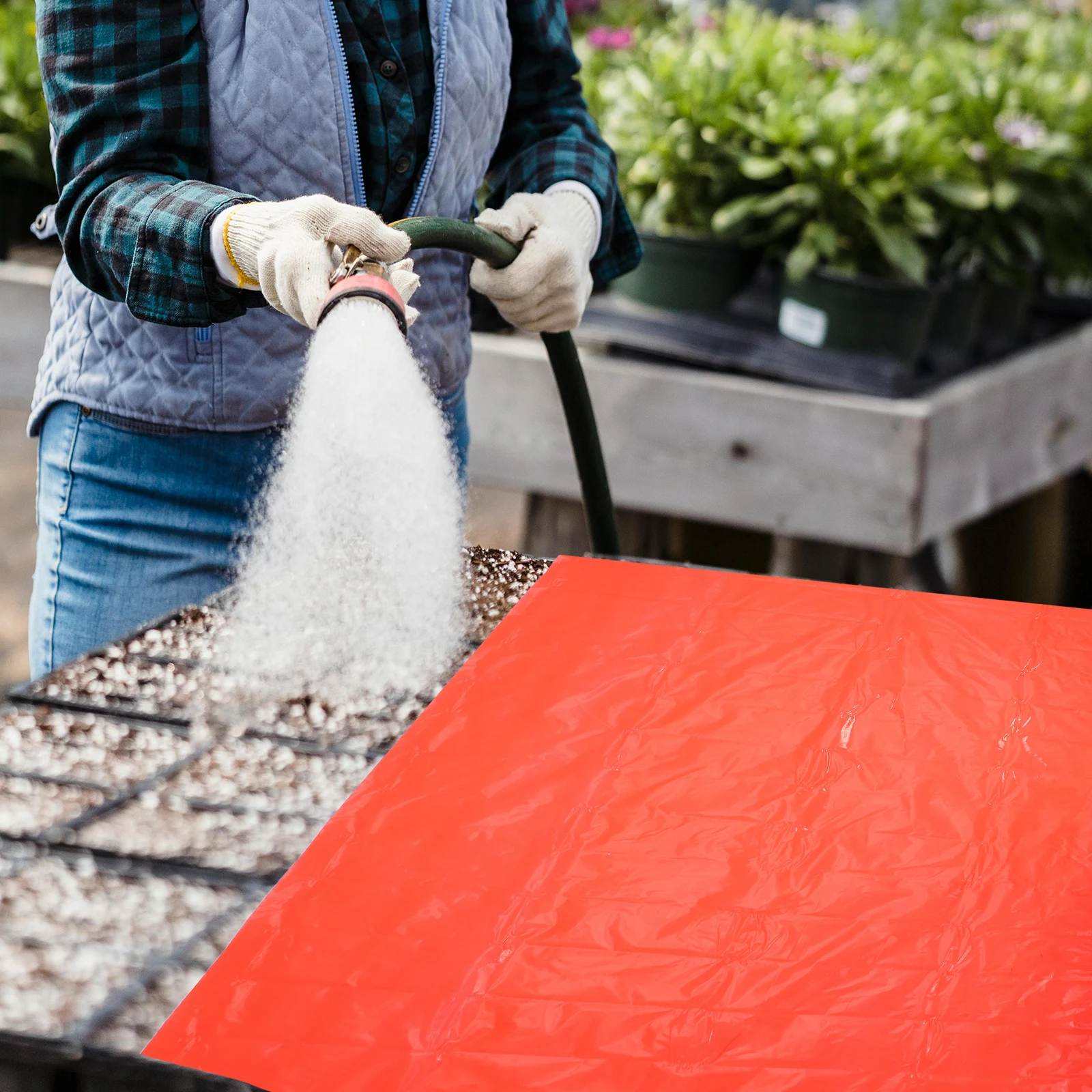Red Crop Mulch PE Material Moisture Retention Temperature Regulation Durable Cover Plastic Film Garden Supplies
Red Crop Mulch PE Material Moisture Retention Temperature Regulation Durable Cover Plastic Film Garden Supplies