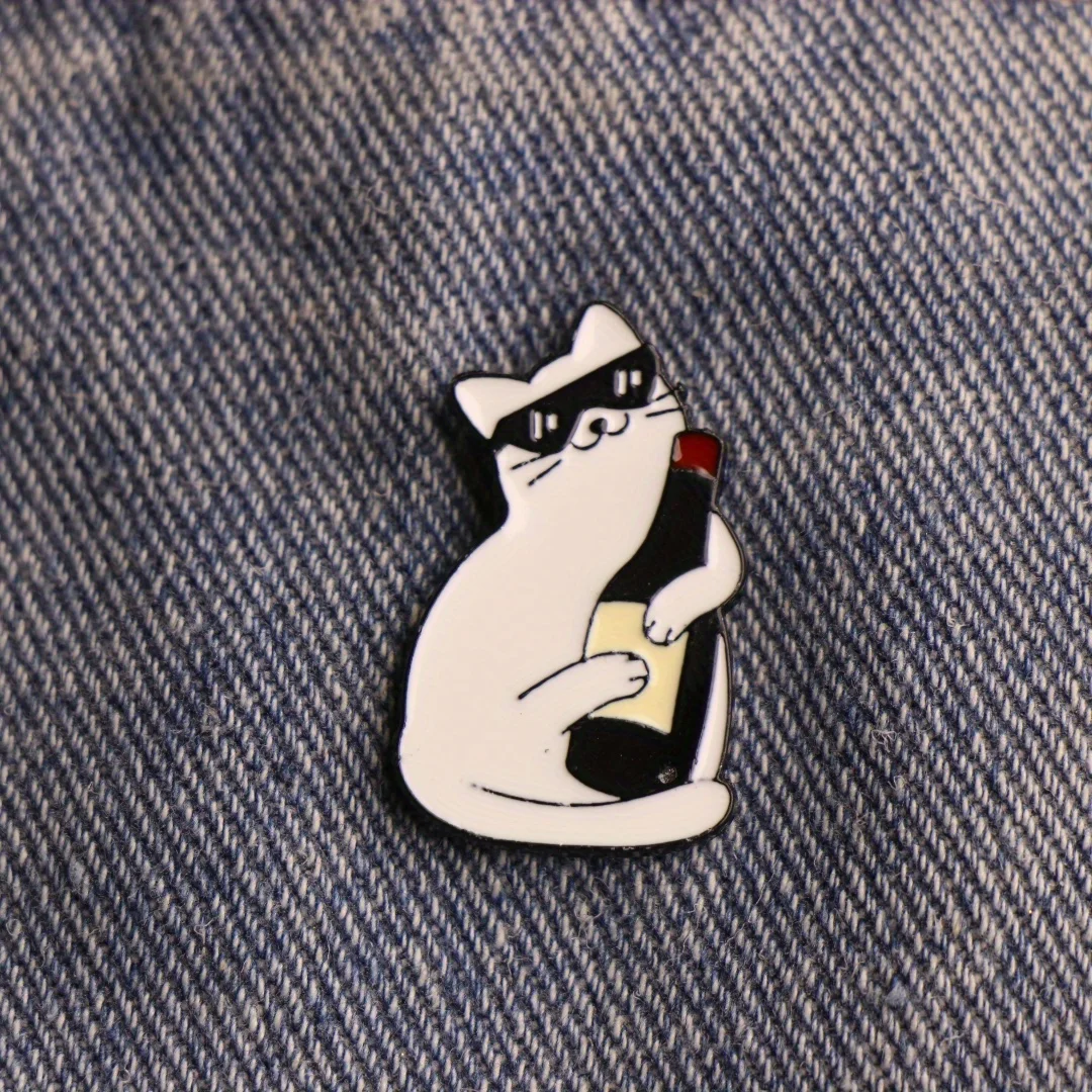 1pc Enamel Lapel Pin, Metal Brooch for Clothes Bags, Gift for Friends, Festival Badge, Backpack Decoration, Fashionable Jewelry
1pc Enamel Lapel Pin, Metal Brooch for Clothes Bags, Gift for Friends, Festival Badge, Backpack Decoration, Fashionable Jewelry