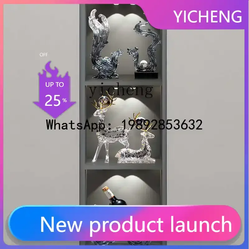 X2 Lucky Deer Ornament Creative Home Crystal High-end Entrance Living Room Office Decoration
X2 Lucky Deer Ornament Creative Home Crystal High-end Entrance Living Room Office Decoration