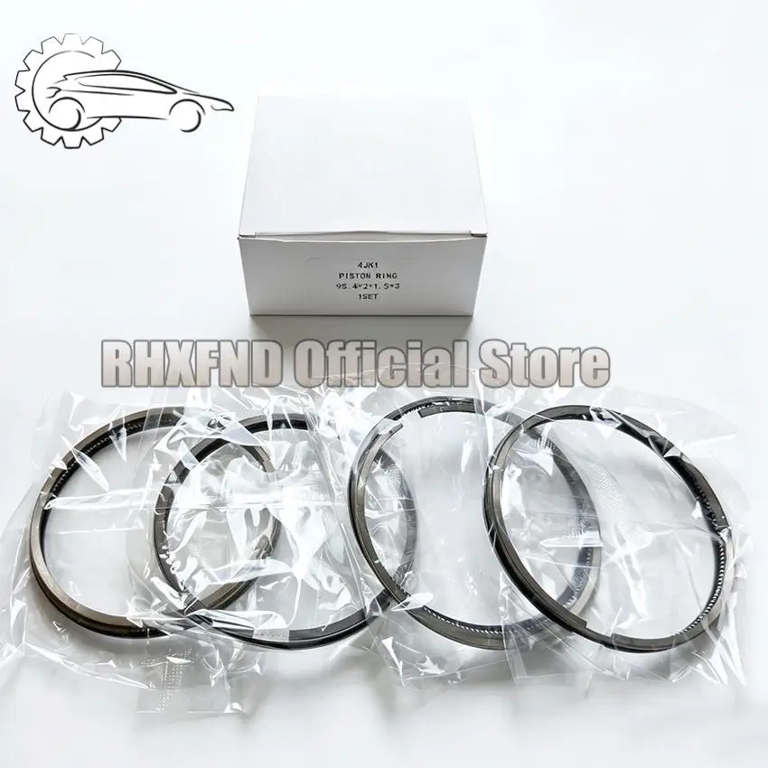 8-97388-734-0 4JK1 Piston Rings Kit Set STD for Isuzu 95.4*2*1.5*3 Overhaul Rebuild Kit Engine Parts
8-97388-734-0 4JK1 Piston Rings Kit Set STD for Isuzu 95.4*2*1.5*3 Overhaul Rebuild Kit Engine Parts