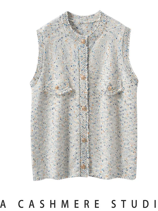 Открытый кардиган Camere, женский круглый вязаный жилет Ne Svel, универсальная верхняя одежда, многослойный жилет Camere
Открытый кардиган Camere, женский круглый вязаный жилет Ne Svel, универсальная верхняя одежда, многослойный жилет Camere