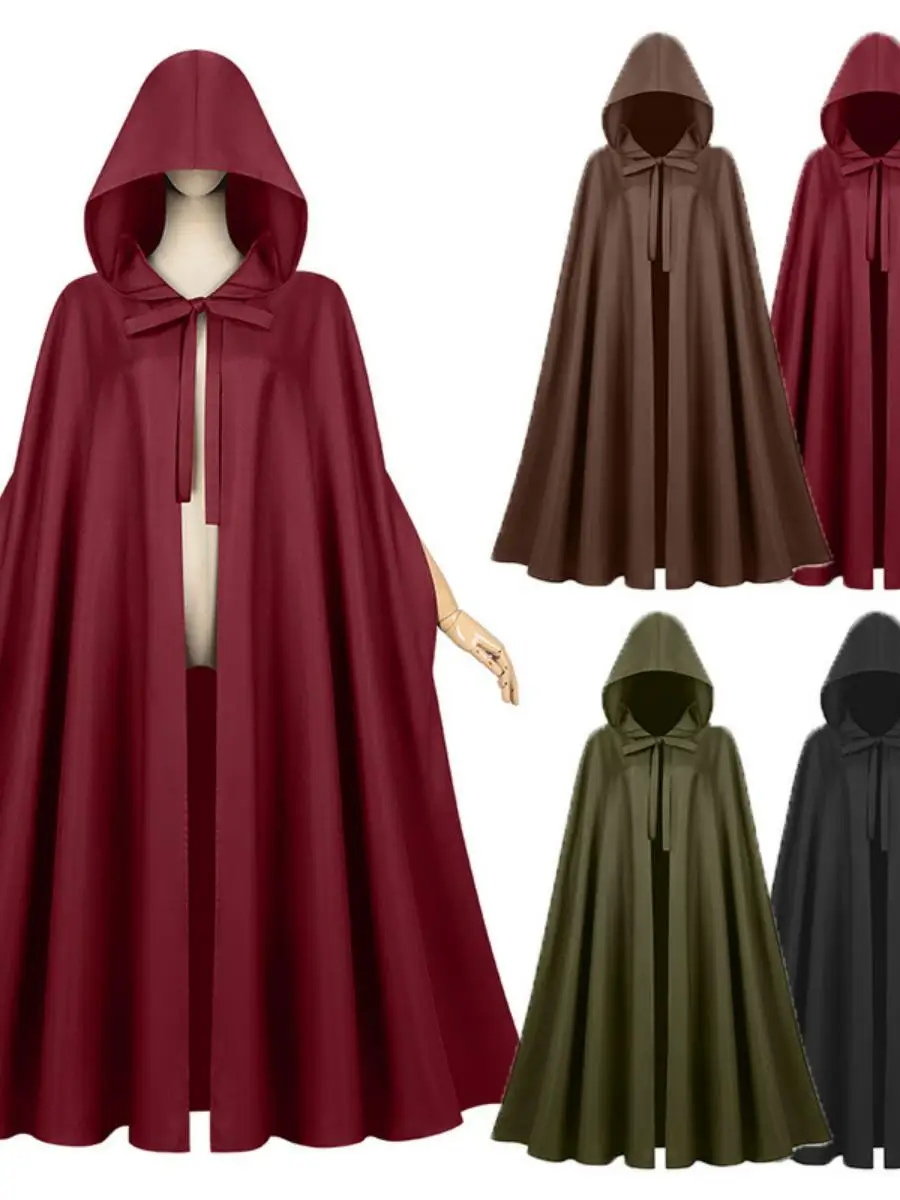 Плащ волшебника для девочек в стиле ретро на Хэллоуин, средневековый материал из полиэстера, идеально подходящий для костюмированных вечеринок и выступлений на сцене
Плащ волшебника для девочек в стиле ретро на Хэллоуин, средневековый материал из полиэстера, идеально подходящий для костюмированных вечеринок и выступлений на сцене