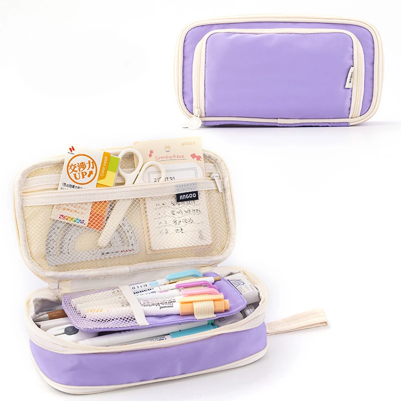 Cute Pencil Cases Large Capacity Kawaii Bag Pouch Back To School Supplies Holsters For Girls Korean Japanese Stationery
Cute Pencil Cases Large Capacity Kawaii Bag Pouch Back To School Supplies Holsters For Girls Korean Japanese Stationery