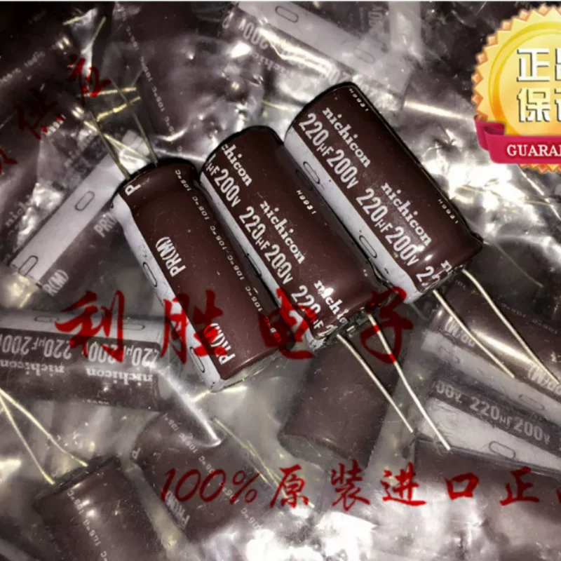 10PCS-100PCS 220UF 200V Nichicon Electrolytic Capacitor 200V220UF 18X40 PR High Frequency Low Resistance
10PCS-100PCS 220UF 200V Nichicon Electrolytic Capacitor 200V220UF 18X40 PR High Frequency Low Resistance