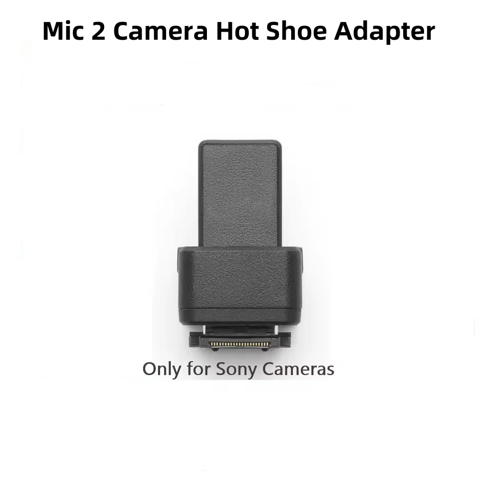 New DJ Mic 2 Camera Hot Shoe Adapter for The DJI MIc 2 Receiver Is Connected With the MI Hot Shoe Interface of Sony Camera
New DJ Mic 2 Camera Hot Shoe Adapter for The DJI MIc 2 Receiver Is Connected With the MI Hot Shoe Interface of Sony Camera