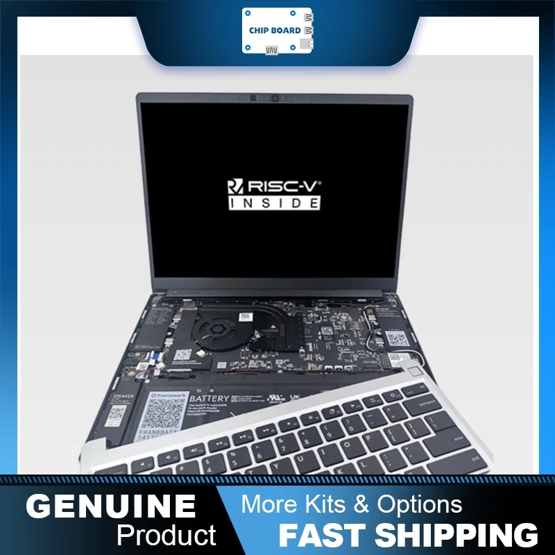 DC-ROMA RISC-V MAINBOARD, Compatible with Framework Laptop 13, Open-Source RISC-V Development Board