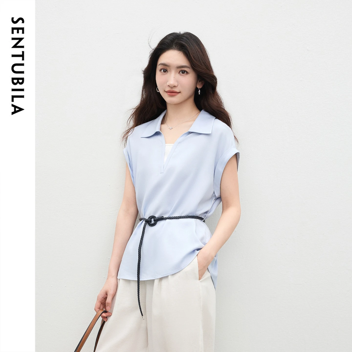 SENTUBILA Women's Color Block Summer Blouse 2026 Raglan Sleeve Loose Fit Drawstring Waist Casual Tunics Tops for Woman Q62CA7389
SENTUBILA Women's Color Block Summer Blouse 2026 Raglan Sleeve Loose Fit Drawstring Waist Casual Tunics Tops for Woman Q62CA7389