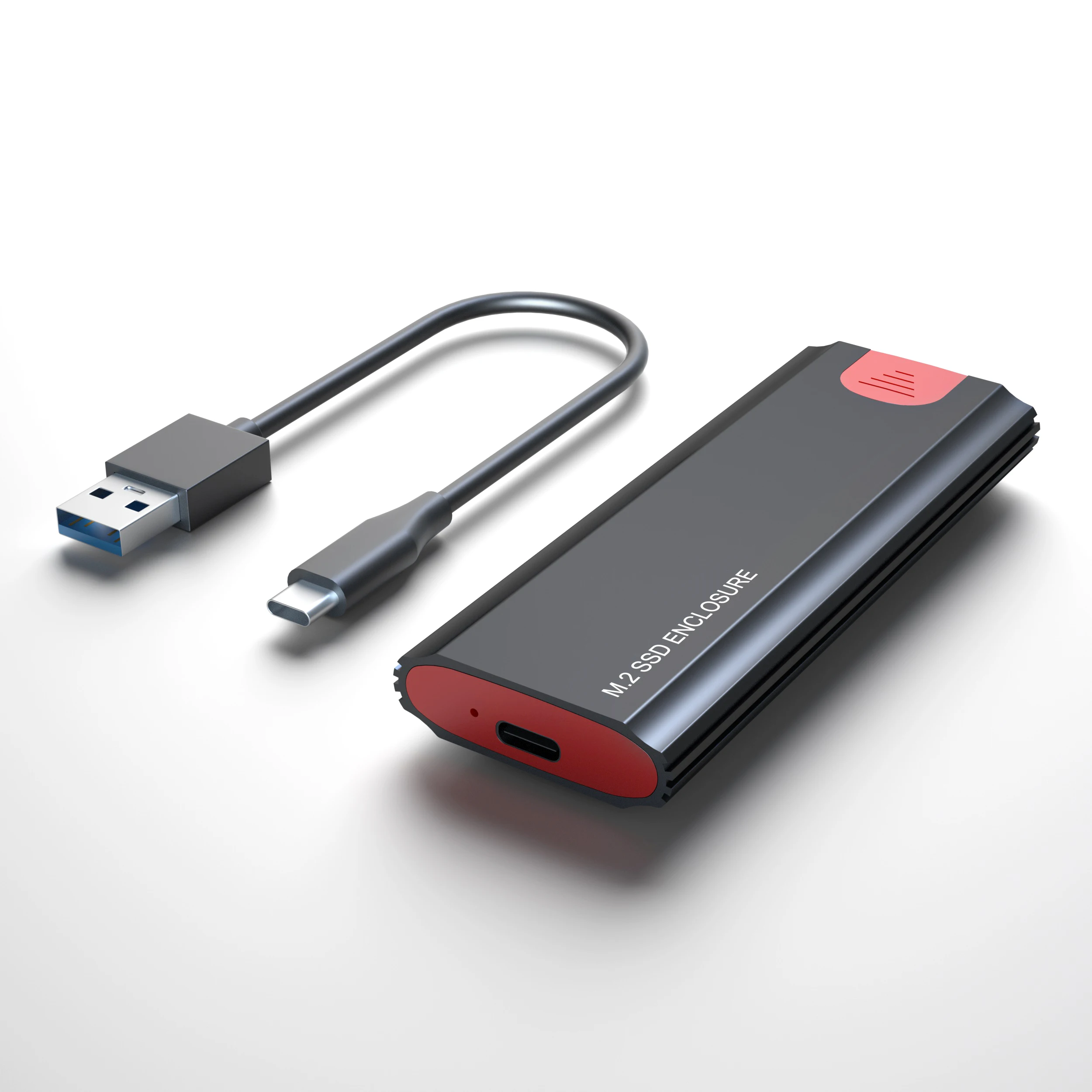 M2 SSD Enclosure NVME SATA Dual Protocol 10Gbps M.2 to USB 3.1 SSD Adapter for NVME PCIE NGFF SATA SSD Disk Box for PC Laptop
M2 SSD Enclosure NVME SATA Dual Protocol 10Gbps M.2 to USB 3.1 SSD Adapter for NVME PCIE NGFF SATA SSD Disk Box for PC Laptop
