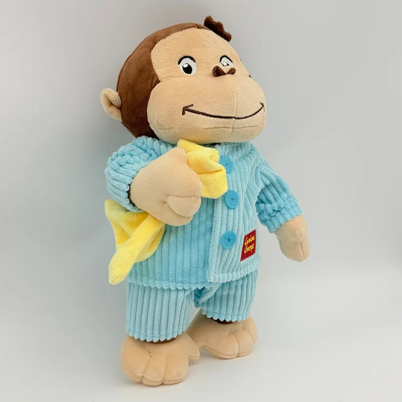 34CM New Cartoon Anime Curious George Plush Toy Monkey Stuffed Animal Doll Soft Game peripheral Kid Fan Birthday Accompany Gifts
34CM New Cartoon Anime Curious George Plush Toy Monkey Stuffed Animal Doll Soft Game peripheral Kid Fan Birthday Accompany Gifts