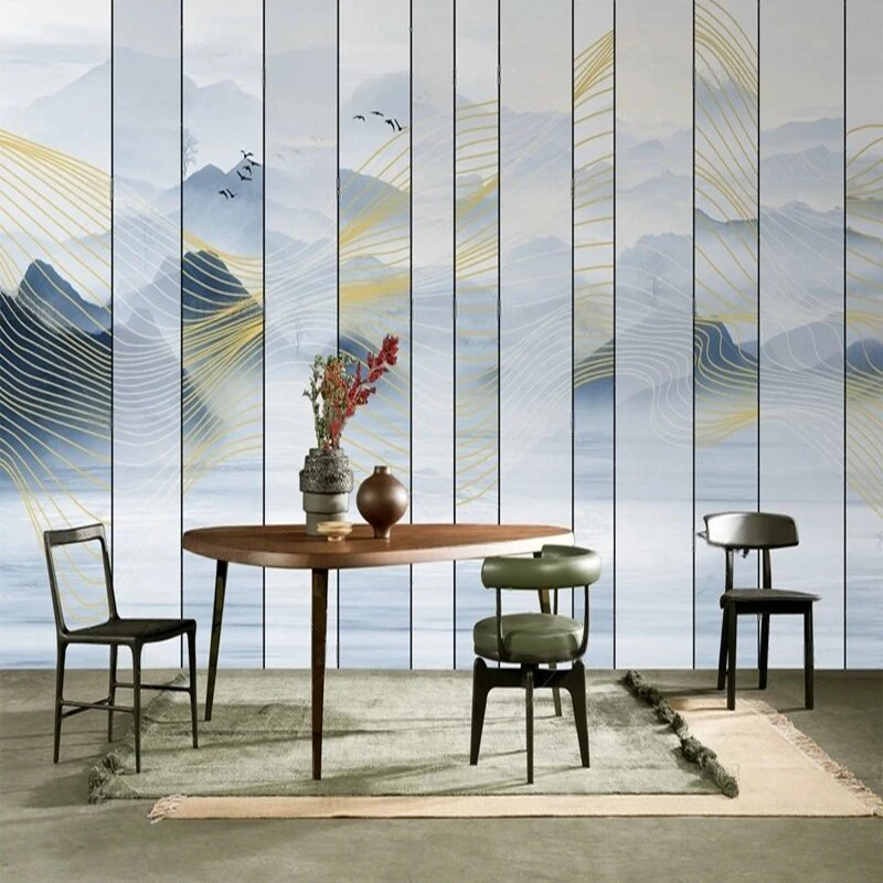 Современный простой и высококачественный чернильный стирающий горный непрерывный пейзаж, украшение, картина для телевизора, роскошный домашний фон для спальни, стена
Современный простой и высококачественный чернильный стирающий горный непрерывный пейзаж, украшение, картина для телевизора, роскошный домашний фон для спальни, стена