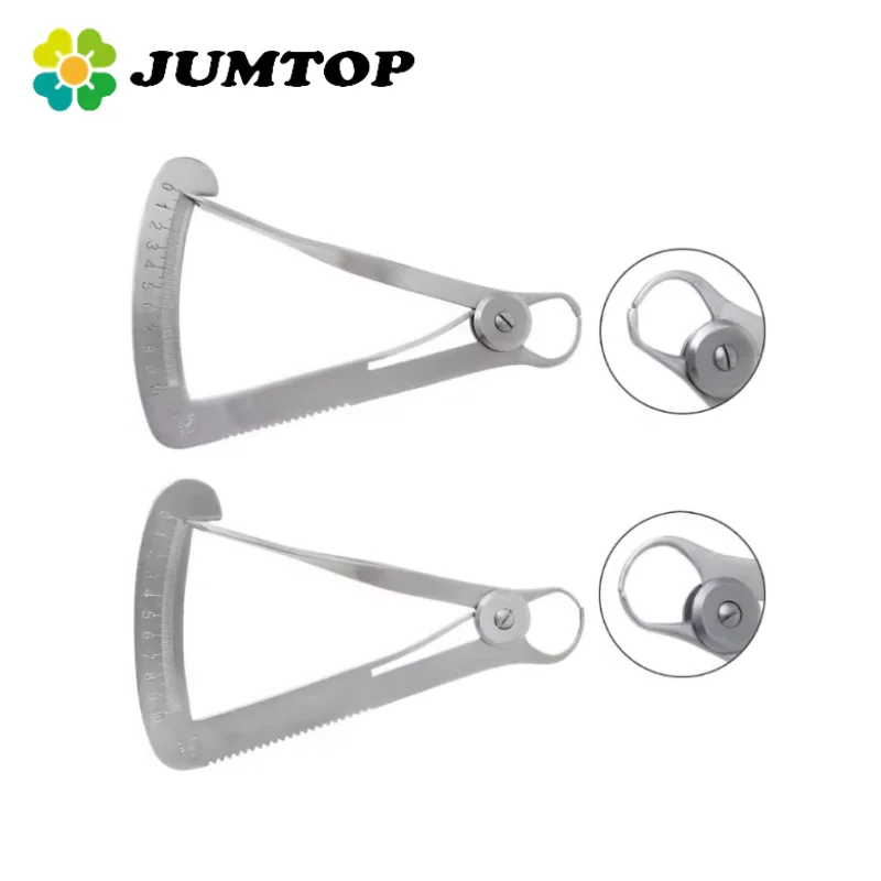 JUMTOP стоматологический штангенциркуль, металлическая линейка для измерения толщины воска, автоклавируемые стоматологические инструменты
JUMTOP стоматологический штангенциркуль, металлическая линейка для измерения толщины воска, автоклавируемые стоматологические инструменты