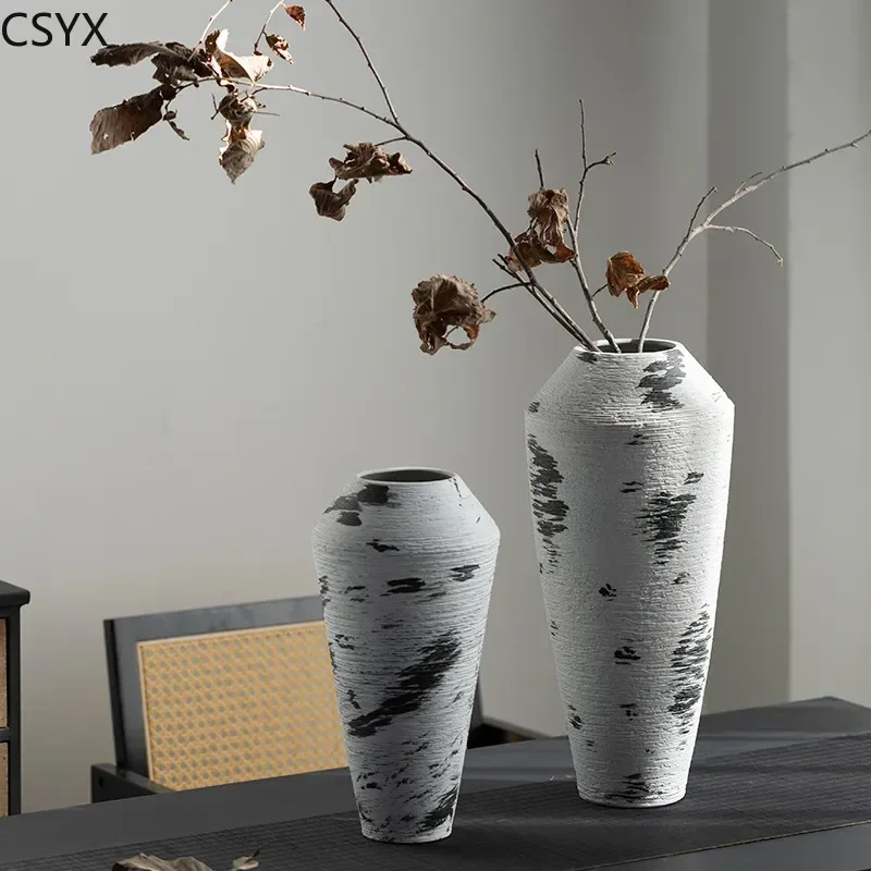 Chinese Vintage Handcrafted Ceramic Vase - Floral Tabletop Decor, Wabi-Sabi Style B&B/Hotel Ornament, Ideal Chambre Décoration
Chinese Vintage Handcrafted Ceramic Vase - Floral Tabletop Decor, Wabi-Sabi Style B&B/Hotel Ornament, Ideal Chambre Décoration