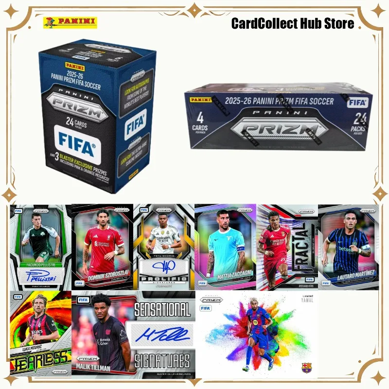 Panini Prizm FIFA Soccer Trading Cards Bellingham Yamal Ultra Rare Starlight Autograph Cards Trending FIFA Fans Collectible Gift
Panini Prizm FIFA Soccer Trading Cards Bellingham Yamal Ultra Rare Starlight Autograph Cards Trending FIFA Fans Collectible Gift