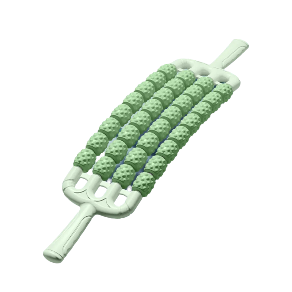 Portable Three Rows Curved Massage Roller Fitness Anti Cellulite Yoga Massage Stick Durable Multifunction Fascia Stick Thighs
Portable Three Rows Curved Massage Roller Fitness Anti Cellulite Yoga Massage Stick Durable Multifunction Fascia Stick Thighs