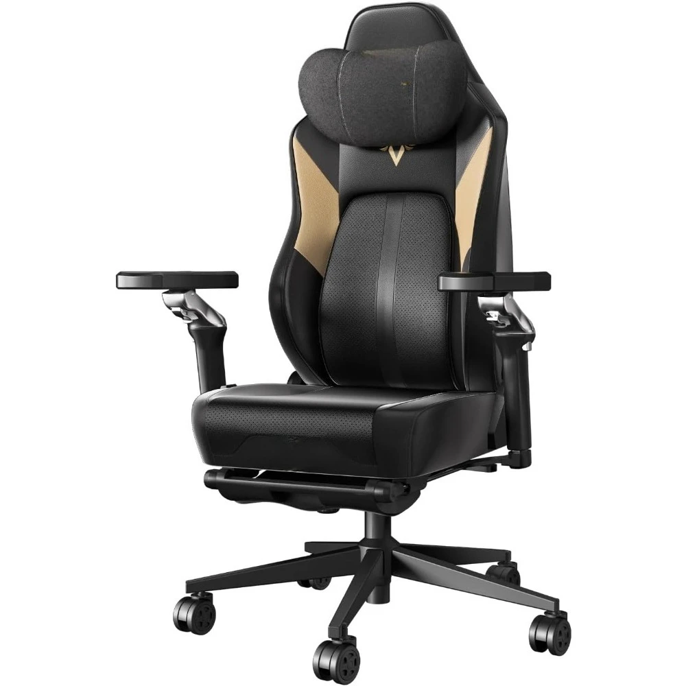 Gaming Chair, Ventilated and Heated Seat Gaming Chair with 360° Adjustable Armrest,Office Chair with Footrest, Black
Gaming Chair, Ventilated and Heated Seat Gaming Chair with 360° Adjustable Armrest,Office Chair with Footrest, Black