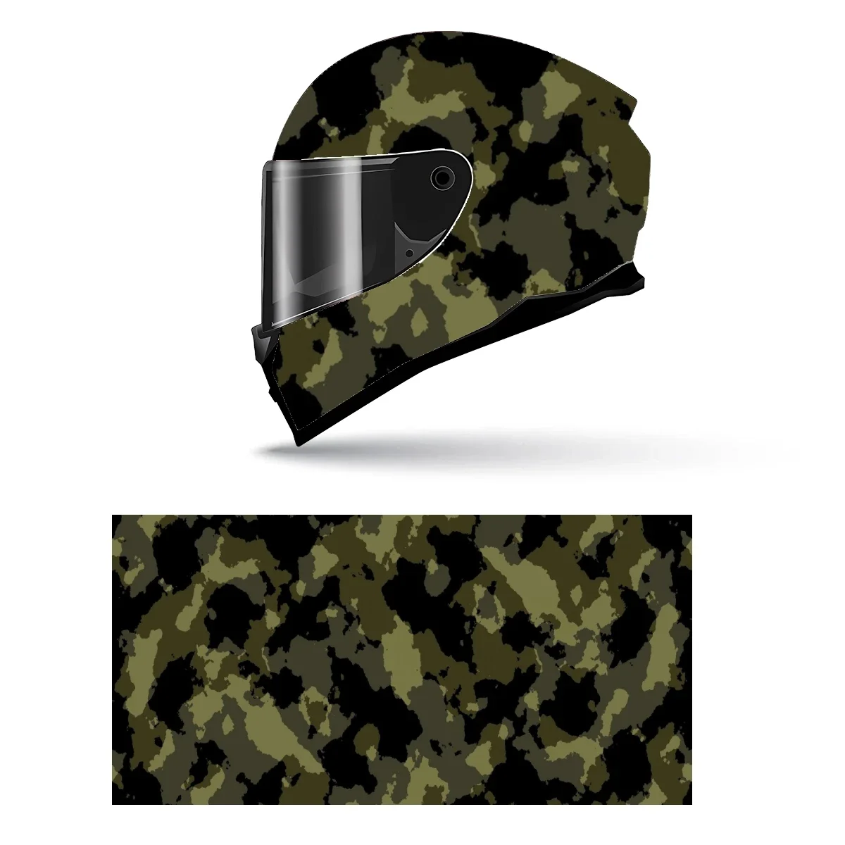 camouflage Helmet Stickers Self Adhesive Racing Motorcycle Custom Helmet Wrap Decals and Vinyl Decal Stickers
camouflage Helmet Stickers Self Adhesive Racing Motorcycle Custom Helmet Wrap Decals and Vinyl Decal Stickers