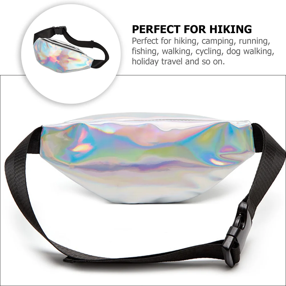 Women PVC Holographic Waist Bag Waterproof Shiny Fanny Pack Adjustable Belt Bum Bag for Travel Hiking
Women PVC Holographic Waist Bag Waterproof Shiny Fanny Pack Adjustable Belt Bum Bag for Travel Hiking