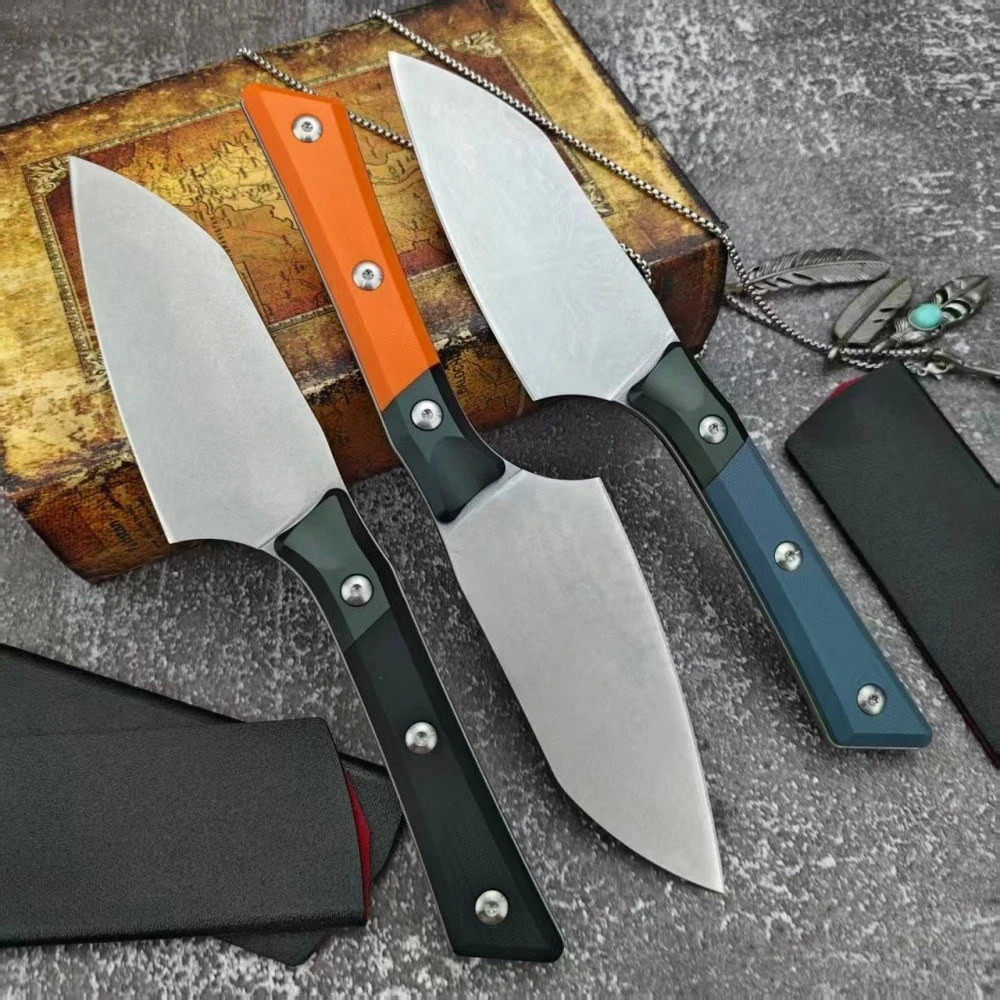 Нож D2 Blade G10 с рукоятью из G10, портативный кухонный нож, легкий, для кемпинга, карманный, с фиксированным лезвием, с ножнами, подарок для мужчин
Нож D2 Blade G10 с рукоятью из G10, портативный кухонный нож, легкий, для кемпинга, карманный, с фиксированным лезвием, с ножнами, подарок для мужчин