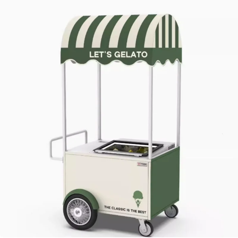 Ice cream stall truck Ice cold drink trolley Float multi-functional dessert cart Commercial display stand truck
Ice cream stall truck Ice cold drink trolley Float multi-functional dessert cart Commercial display stand truck