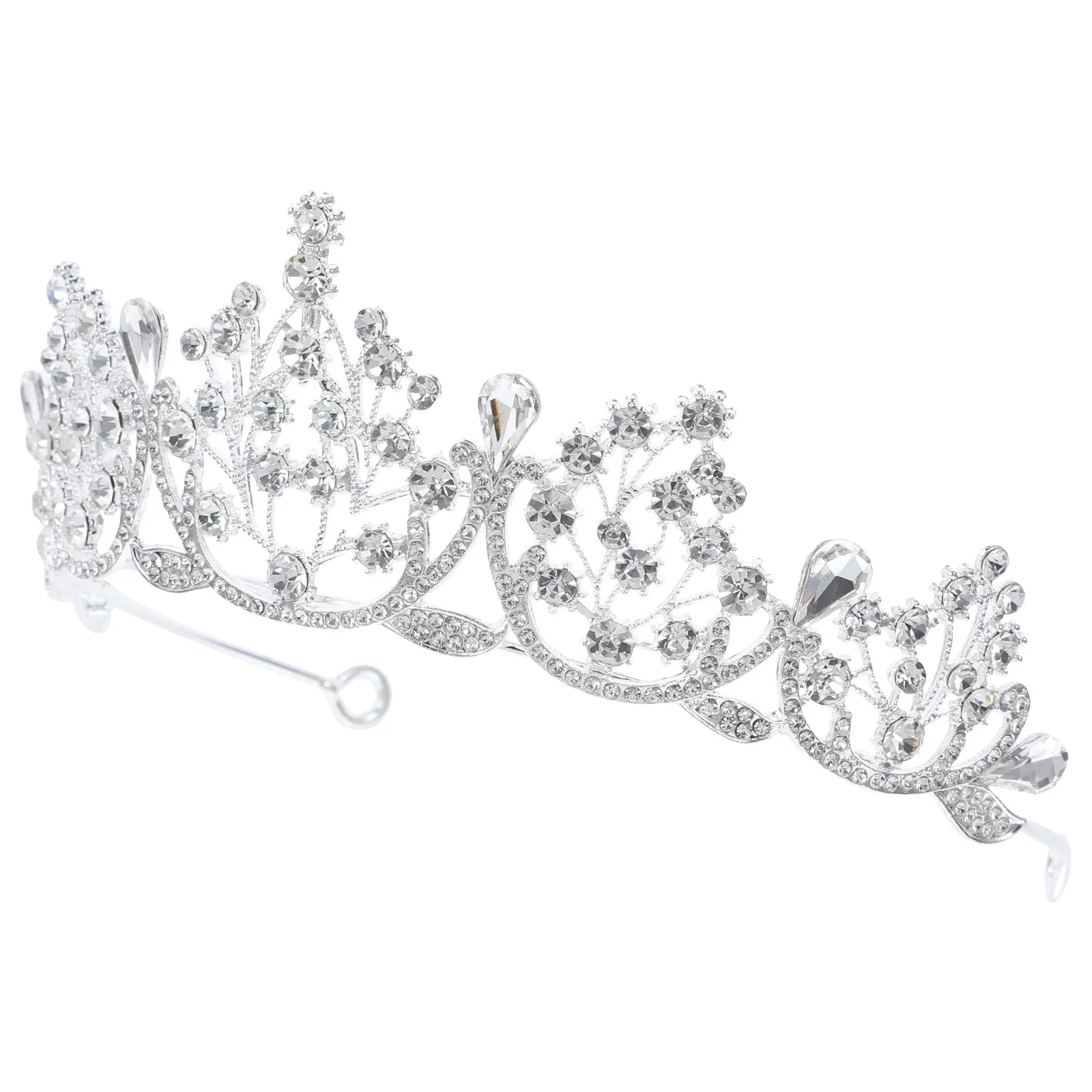 Rhinestone Crown Headb Bride Headdress Baroque Wedding Tiara Vintage Luxurious Headpiece Elegant Photographic Showpiece
Rhinestone Crown Headb Bride Headdress Baroque Wedding Tiara Vintage Luxurious Headpiece Elegant Photographic Showpiece