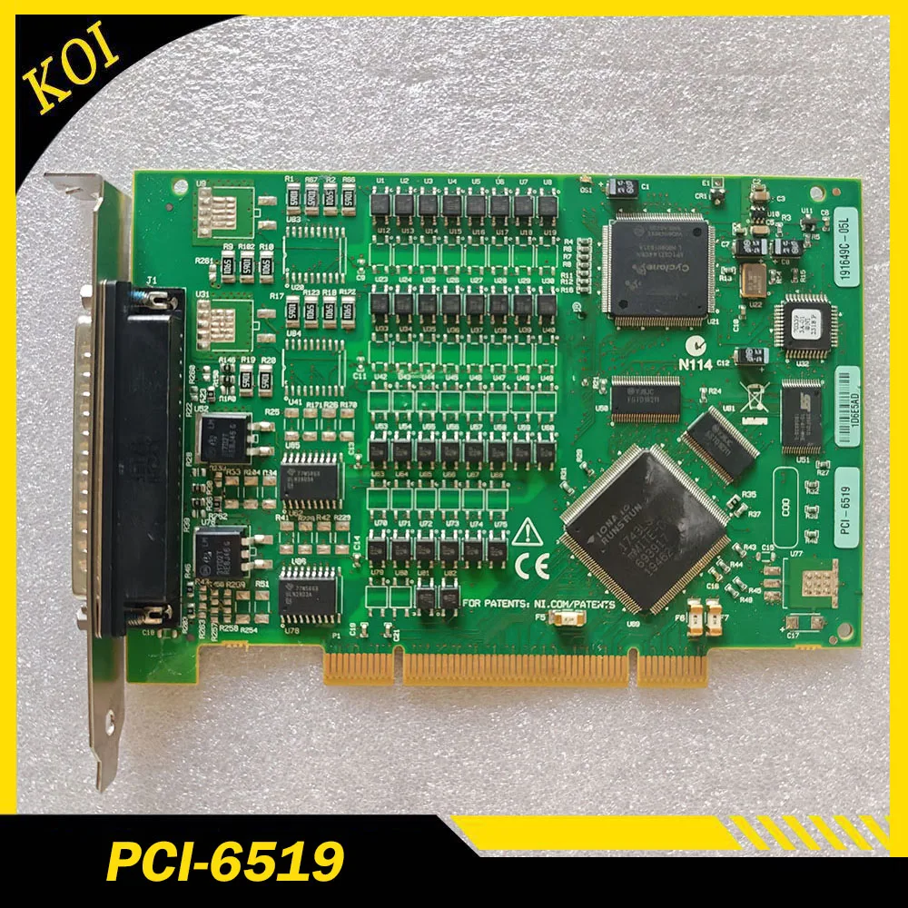PCI-6519 Data Acquisition Card Industrial Digital I/O Card
PCI-6519 Data Acquisition Card Industrial Digital I/O Card