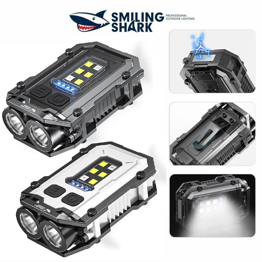 MINI USB Rechargeable LED Flashlight Portable Tail magnet flashlight Super Bright Camping Lantern Side COB emergency light 
MINI USB Rechargeable LED Flashlight Portable Tail magnet flashlight Super Bright Camping Lantern Side COB emergency light