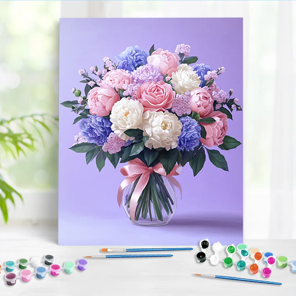 RUOPOTY DIY Paint By Numbers Kit Table Bouquet Oil Picture Drawing Coloring Friend Birthday Gift Crafts For Interior Home Decor
RUOPOTY DIY Paint By Numbers Kit Table Bouquet Oil Picture Drawing Coloring Friend Birthday Gift Crafts For Interior Home Decor