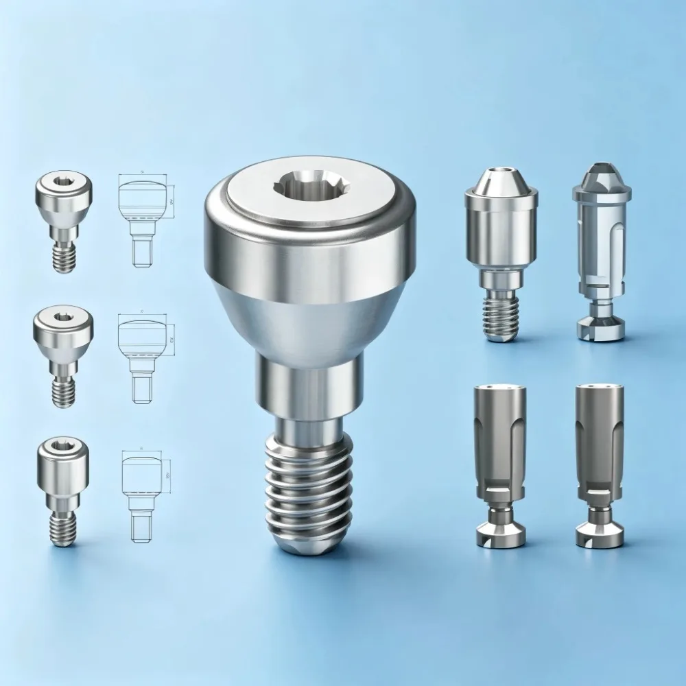 Dental Tools 10Pcs Titanium Healing Abutment, Compatible with Adin Dental Implant System, Clinic Surgical Accessories
Dental Tools 10Pcs Titanium Healing Abutment, Compatible with Adin Dental Implant System, Clinic Surgical Accessories