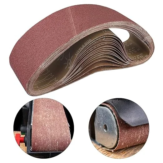 3Pcs 4x36inch Sanding Belts 915X100Mm Aluminum Oxide for Wood Sanding, Metal Polishing, Paint Sanding
3Pcs 4x36inch Sanding Belts 915X100Mm Aluminum Oxide for Wood Sanding, Metal Polishing, Paint Sanding