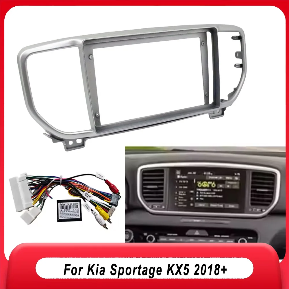 9-inch Car Radio Fascia Frame For Kia Sportage KX5 2018+ screen frame Car Radio Fascia car multimedia frame
9-inch Car Radio Fascia Frame For Kia Sportage KX5 2018+ screen frame Car Radio Fascia car multimedia frame