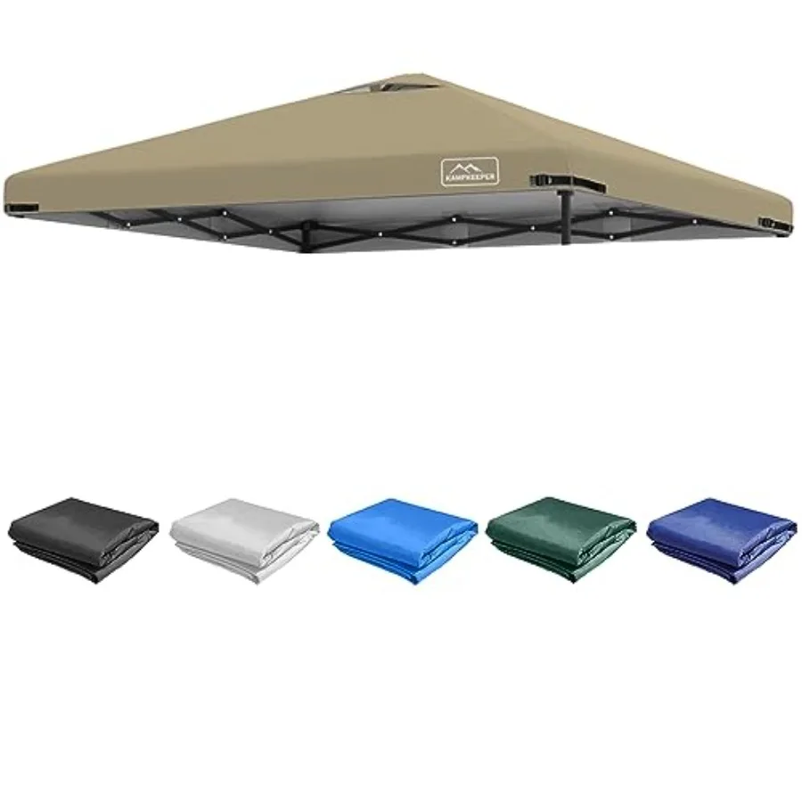 Outdoor garden patio sun shade replacement top canopy tent cover in khaki polyester with UV protection, waterproofing, air vent
Outdoor garden patio sun shade replacement top canopy tent cover in khaki polyester with UV protection, waterproofing, air vent