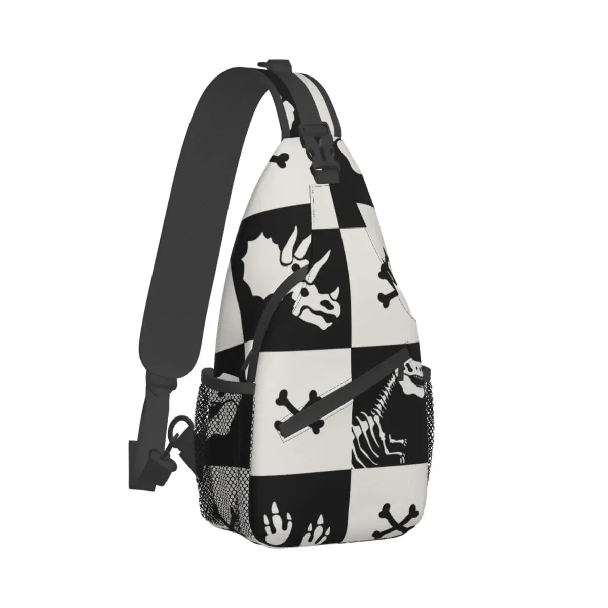 Dinosaur Crossbody Bag Sports Cartoon Dinosaurs Checkerboard Chest Bag Unisex Women Man Fashion Shoulder Backpacks Travel
Dinosaur Crossbody Bag Sports Cartoon Dinosaurs Checkerboard Chest Bag Unisex Women Man Fashion Shoulder Backpacks Travel