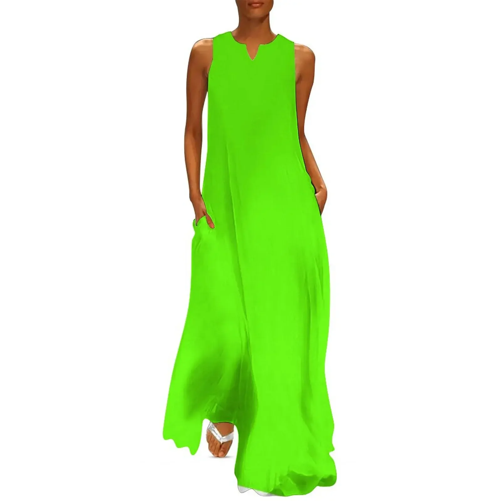 Neon Green Long Dress summer clothes beach outfits for women Evening dresses Woman clothes Dress
Neon Green Long Dress summer clothes beach outfits for women Evening dresses Woman clothes Dress