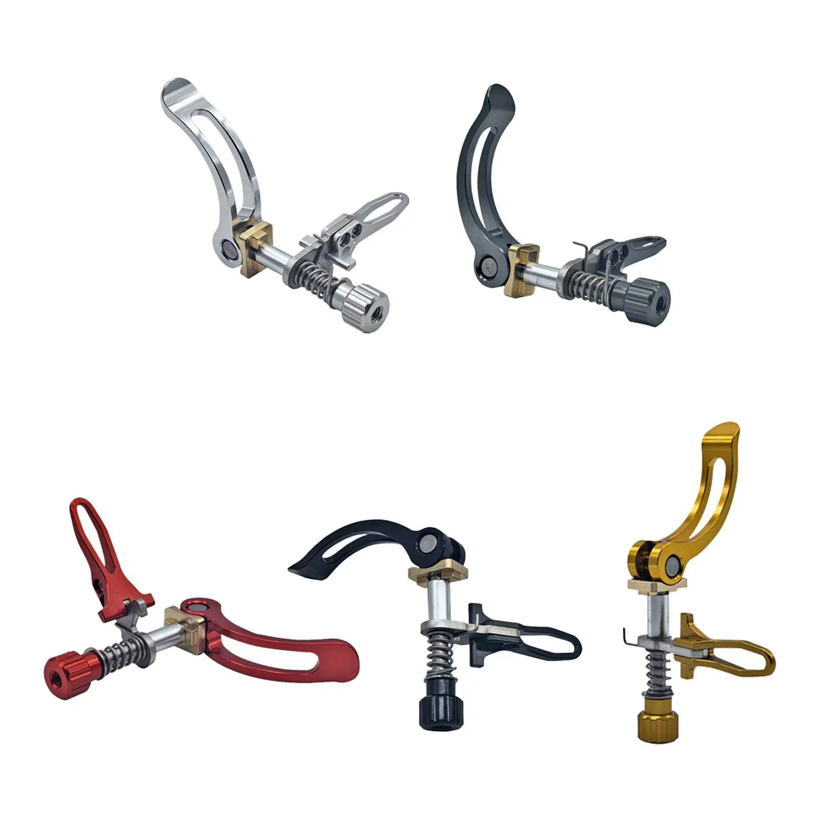 Bike Seatpost Clamp Parts Portable Lightweight Fittings Bike Seat Post Clamp
Bike Seatpost Clamp Parts Portable Lightweight Fittings Bike Seat Post Clamp