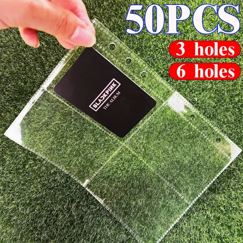 Двусторонние рукава для переплета фотоальбома формата А5, 4 слота, сменные внутренние карманы для торговых игровых карт, листы для переплета 3/6, 50/30/5 шт.
Двусторонние рукава для переплета фотоальбома формата А5, 4 слота, сменные внутренние карманы для торговых игровых карт, листы для переплета 3/6, 50/30/5 шт.