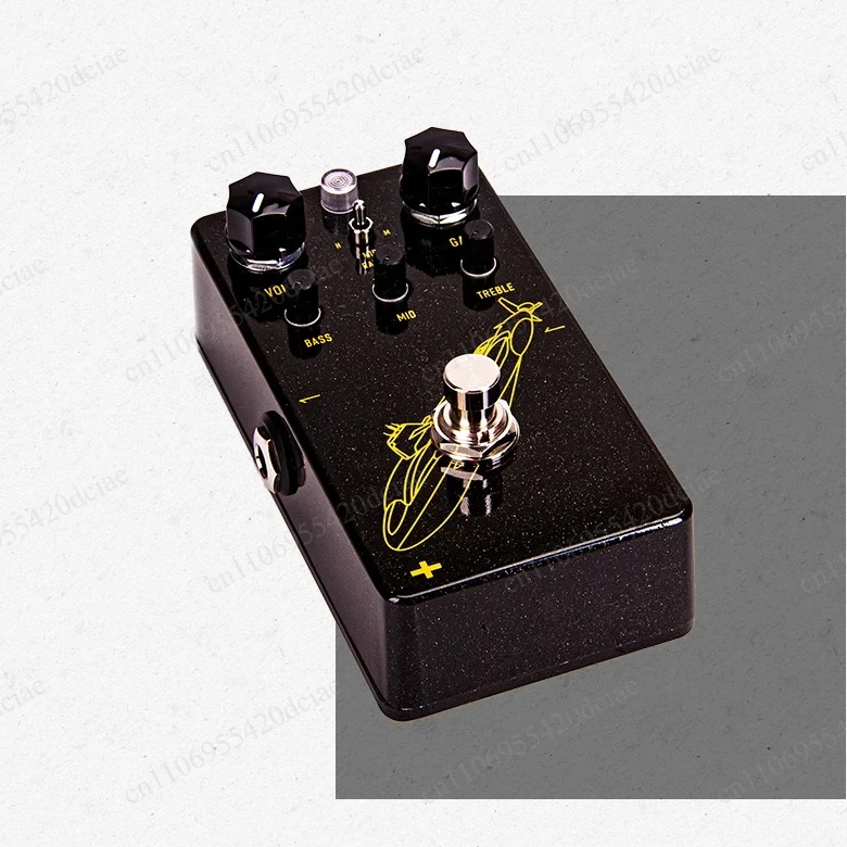 Drive Aggressive High-Gain Distortion Pedal, Heavy Metal Effect Pedal with 3-Band Active EQ
Drive Aggressive High-Gain Distortion Pedal, Heavy Metal Effect Pedal with 3-Band Active EQ
