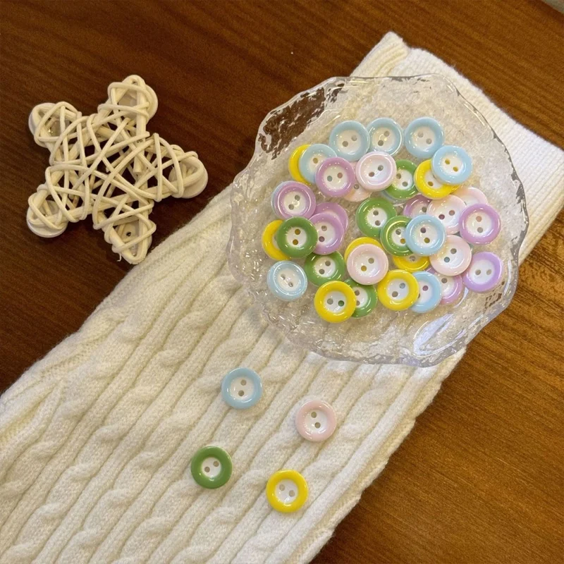 50Pcs Clothing Buttons DIY Clothing Sewing Button Handmade Needlework Decorative Sewing Accessorie
50Pcs Clothing Buttons DIY Clothing Sewing Button Handmade Needlework Decorative Sewing Accessorie