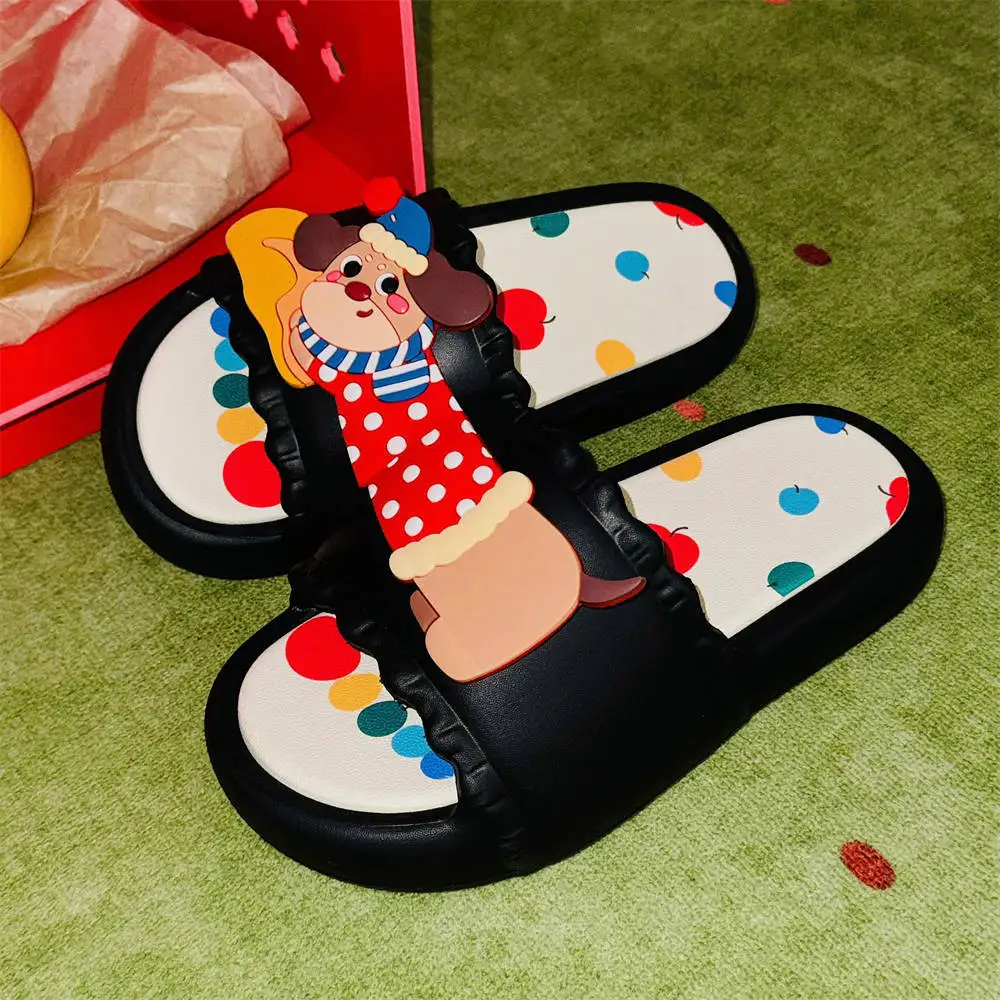 Sandals Women Soft Comfortable Student Puppy New Summer Girl Heart Bathroom Bottom Apple Sausage Slippers
Sandals Women Soft Comfortable Student Puppy New Summer Girl Heart Bathroom Bottom Apple Sausage Slippers
