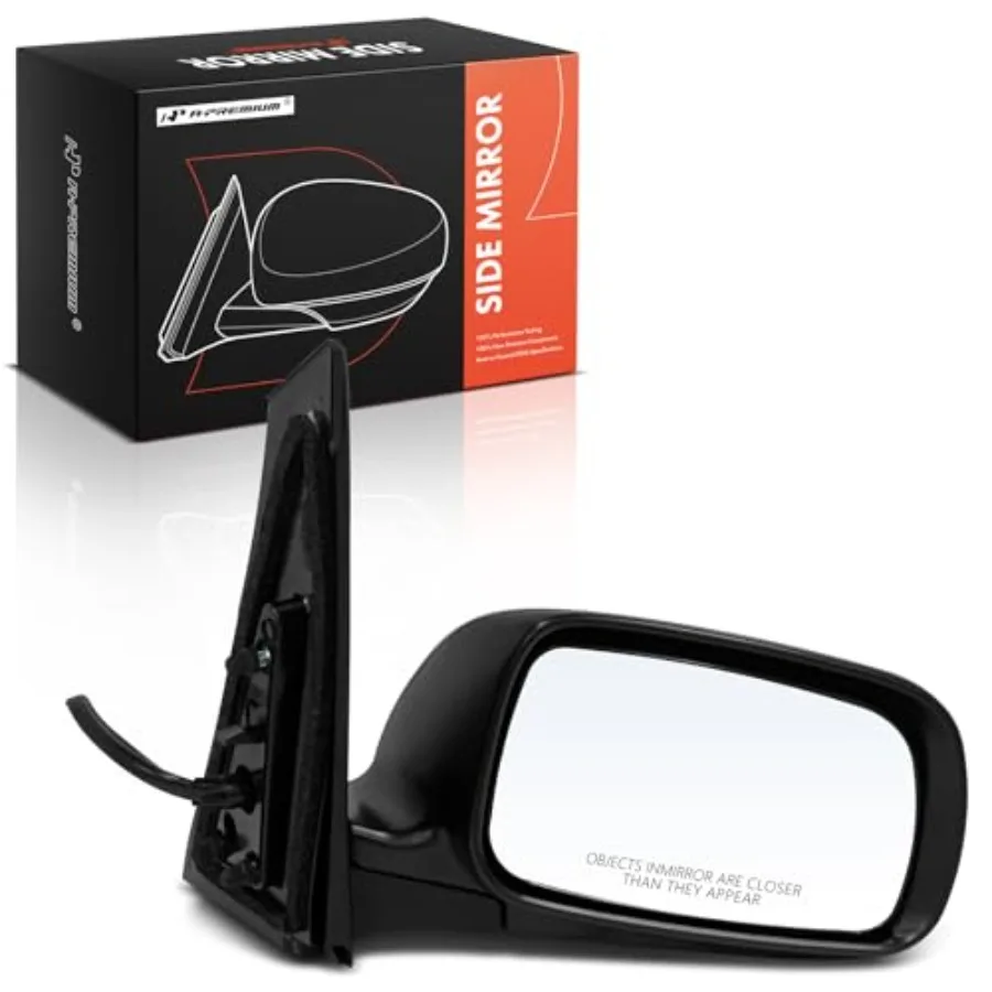 Passenger Side Power Door Mirror - Compatible with Toyota Prius 2004-2009 - Heated Manual Folding Black Outside Rear View Mirro
Passenger Side Power Door Mirror - Compatible with Toyota Prius 2004-2009 - Heated Manual Folding Black Outside Rear View Mirro