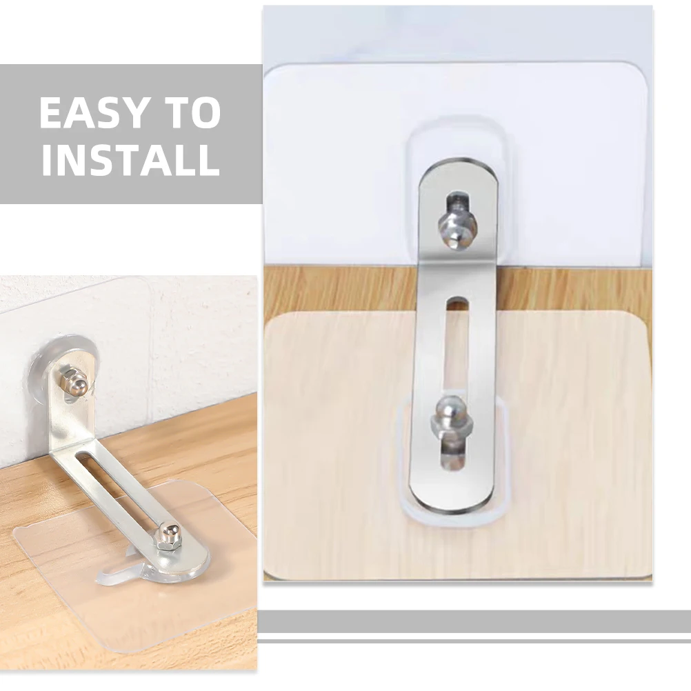 10 Sets Anti-fall Anchors No Drill Furniture Safety Fixation for Bookcase Dresser Cabinet Baby Proofing Durable Material
10 Sets Anti-fall Anchors No Drill Furniture Safety Fixation for Bookcase Dresser Cabinet Baby Proofing Durable Material
