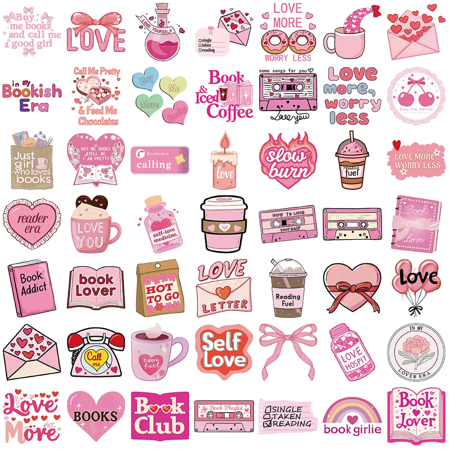 10/50PCS Cute Pink LOVE Romantic Stickers Cute Cartoon Sticker Decoration Graffiti Fridge Luggage Laptop Guitar Bike Skateboar
10/50PCS Cute Pink LOVE Romantic Stickers Cute Cartoon Sticker Decoration Graffiti Fridge Luggage Laptop Guitar Bike Skateboar