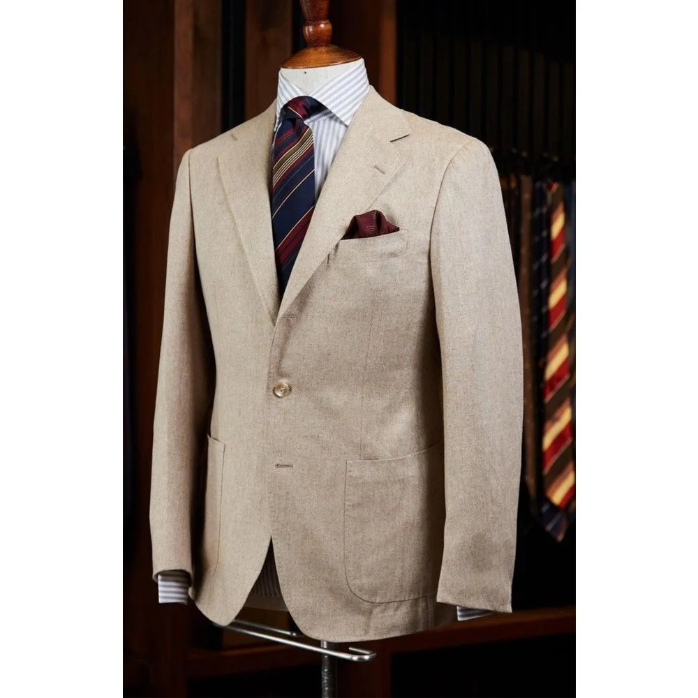 Men's Social Coat Single-Breasted Fashion Suit Jackets for Man Business Casual Solid Color Polyester Notch Lapel Urban Blazers
Men's Social Coat Single-Breasted Fashion Suit Jackets for Man Business Casual Solid Color Polyester Notch Lapel Urban Blazers