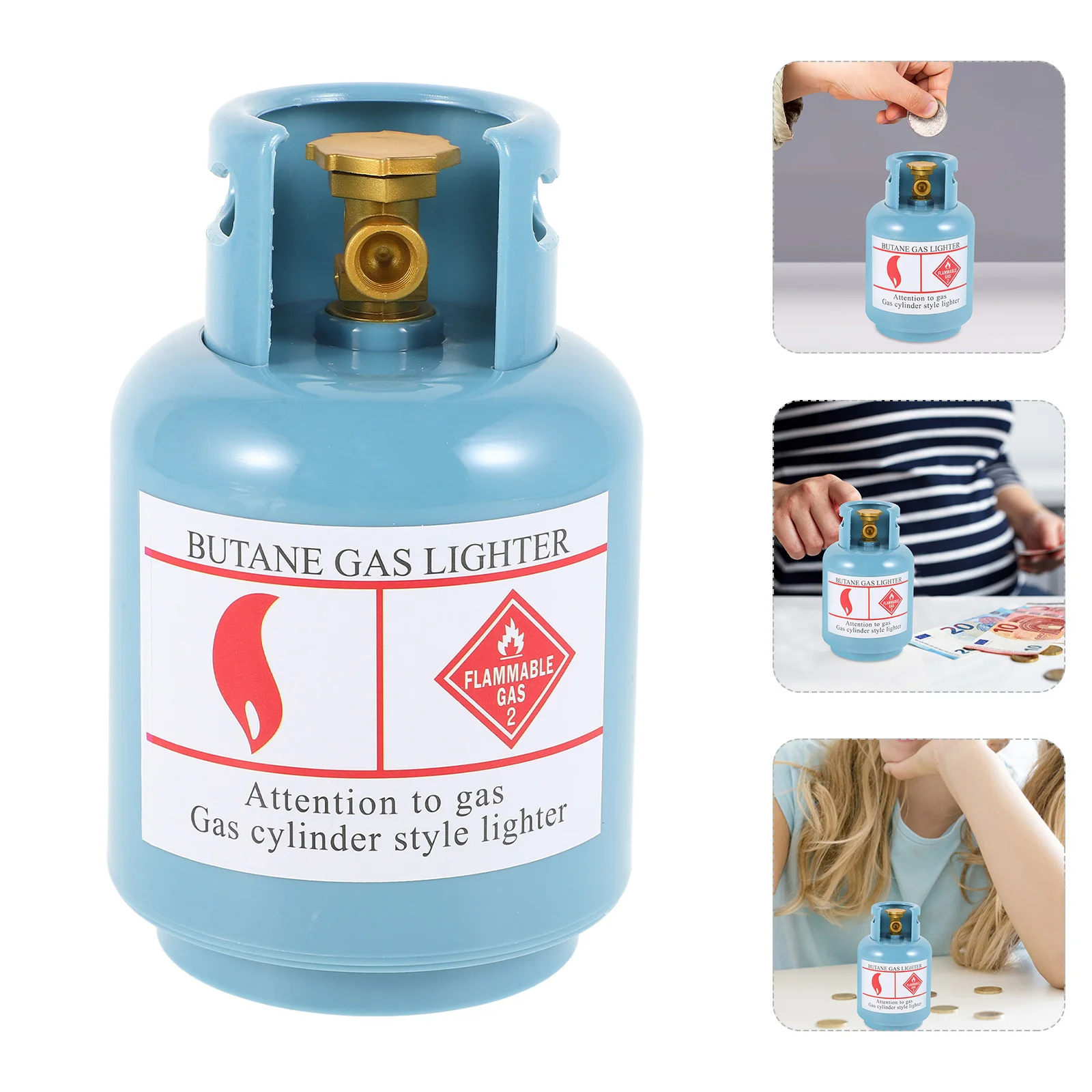 Novelty Gas Cylinder Shaped Piggy Bank Large Capacity Durable Coin Saving Box Money Container Desktop Decorative Money Jar
Novelty Gas Cylinder Shaped Piggy Bank Large Capacity Durable Coin Saving Box Money Container Desktop Decorative Money Jar