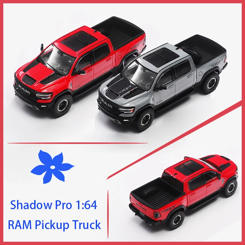 Shadow Pro 1:64 Alloy Car Model RAM Pickup Truck Metal Model Toy Classic Collection Display Gift Decoration Toy Cars Set
Shadow Pro 1:64 Alloy Car Model RAM Pickup Truck Metal Model Toy Classic Collection Display Gift Decoration Toy Cars Set