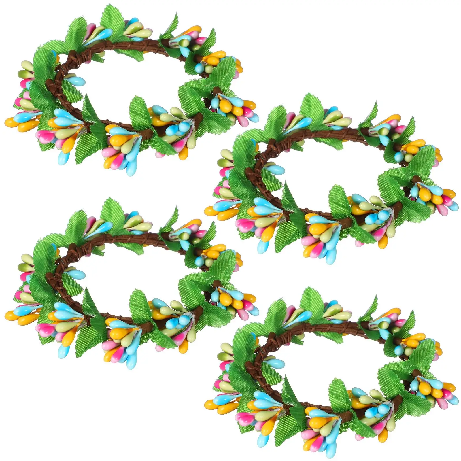 4 Pcs Spring Fake Wreath Wreath Spring Faux Floral Ring Home Decor Artificial Garland 6 5cm Holiday Party Wedding
4 Pcs Spring Fake Wreath Wreath Spring Faux Floral Ring Home Decor Artificial Garland 6 5cm Holiday Party Wedding
