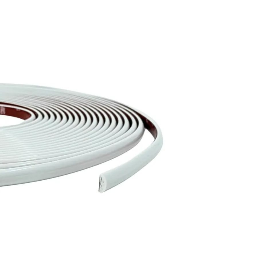 7/16 x 50' Colored Half-Round Wheel Well Molding for Cars Trucks and SUVs in Super White with Durable Weather-Resistant Finish
7/16 x 50' Colored Half-Round Wheel Well Molding for Cars Trucks and SUVs in Super White with Durable Weather-Resistant Finish