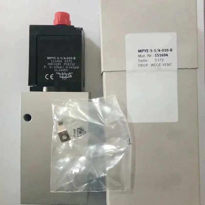 FE MPYE-5-1/8-HF-010-B 151693 MPYE-5-1/4-010-B 151694 Proportional Directional Control Valve
FE MPYE-5-1/8-HF-010-B 151693 MPYE-5-1/4-010-B 151694 Proportional Directional Control Valve