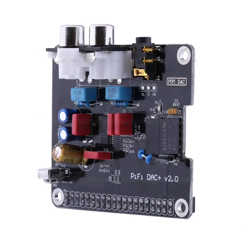 HIFI DAC Audio Sound Card For Raspberry Pi/2/3/B+ For Arduino Compatible PCM5122 I2S Interface 384Khz With LED Indicator
HIFI DAC Audio Sound Card For Raspberry Pi/2/3/B+ For Arduino Compatible PCM5122 I2S Interface 384Khz With LED Indicator