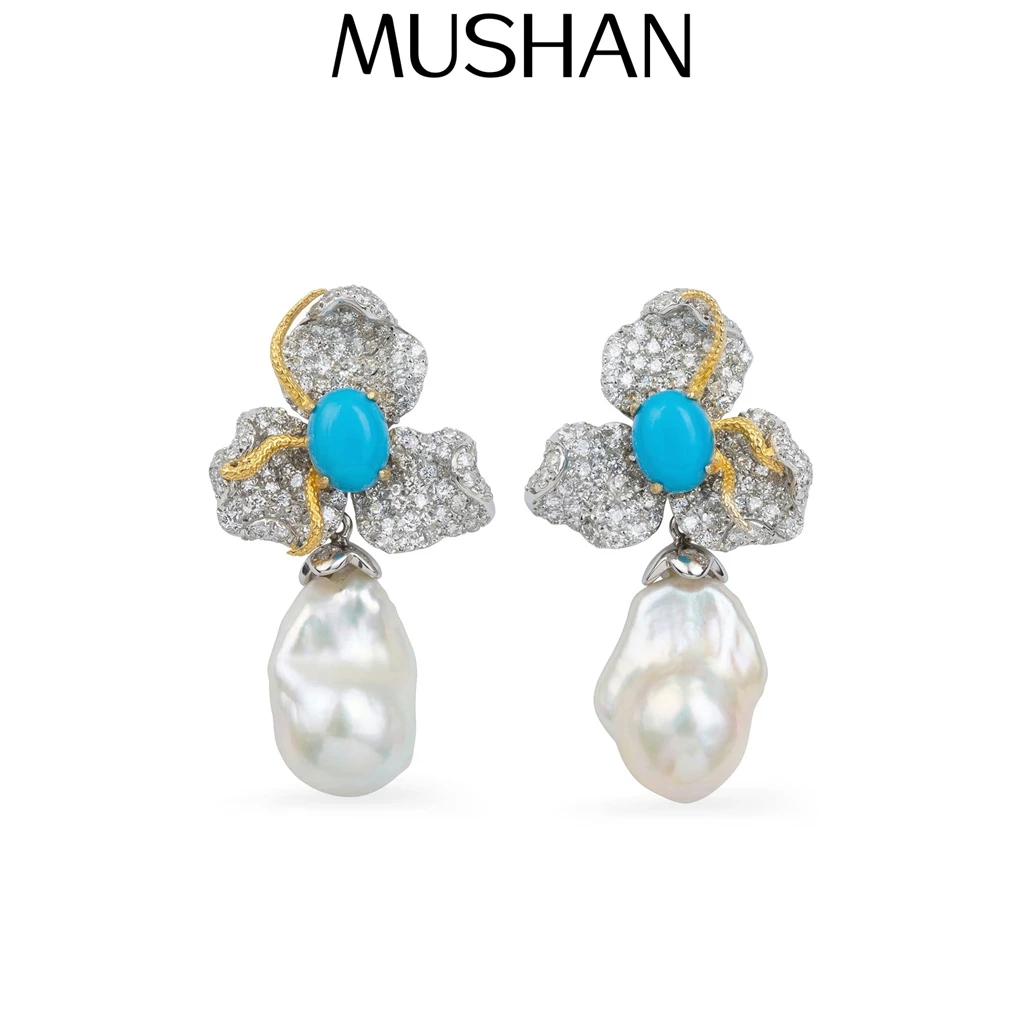MuShan Jewelry 925 Sterling Silver Earring HCD Diamond High Carbon Gemstones Fine Trendy 925 Sterling Silver Studs Accessories
MuShan Jewelry 925 Sterling Silver Earring HCD Diamond High Carbon Gemstones Fine Trendy 925 Sterling Silver Studs Accessories