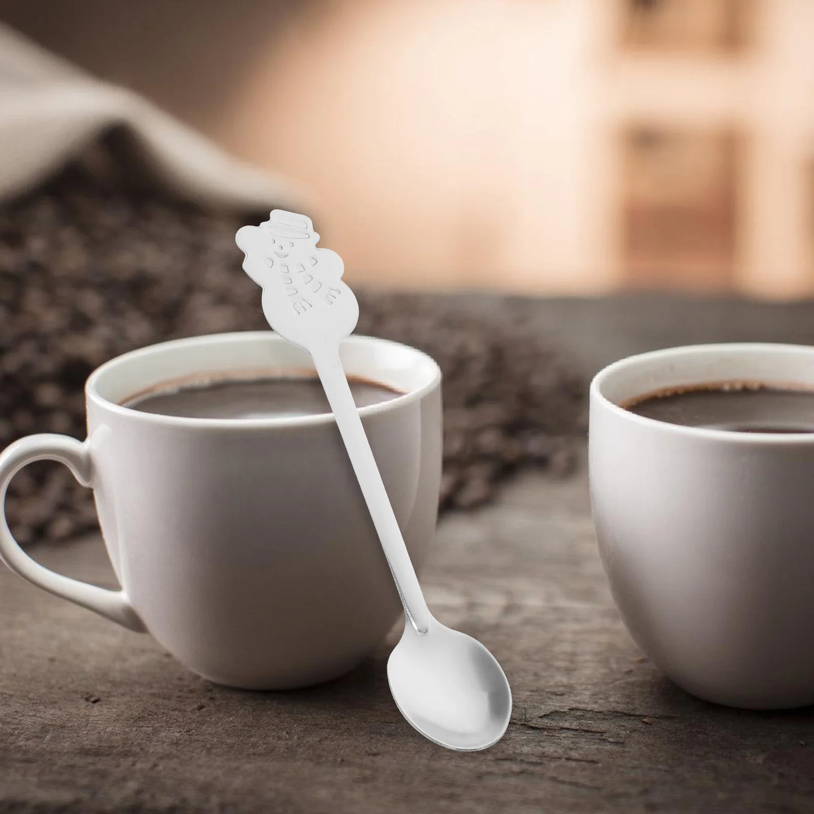 4 Pcs Stainless Steel Coffee Spoon Random Pattern Christmas Merry Spoons Polished
4 Pcs Stainless Steel Coffee Spoon Random Pattern Christmas Merry Spoons Polished